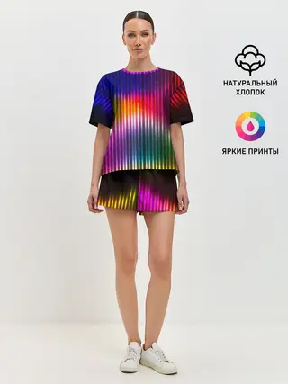 Женская пижама с шортами / SPECTR