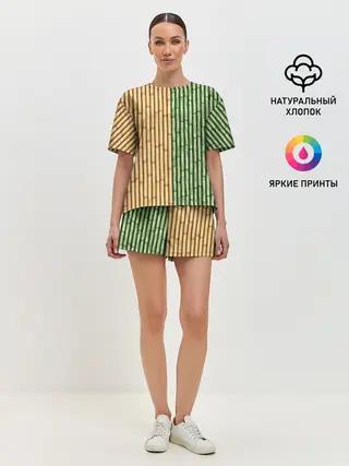 Женская пижама с шортами / Bamboo