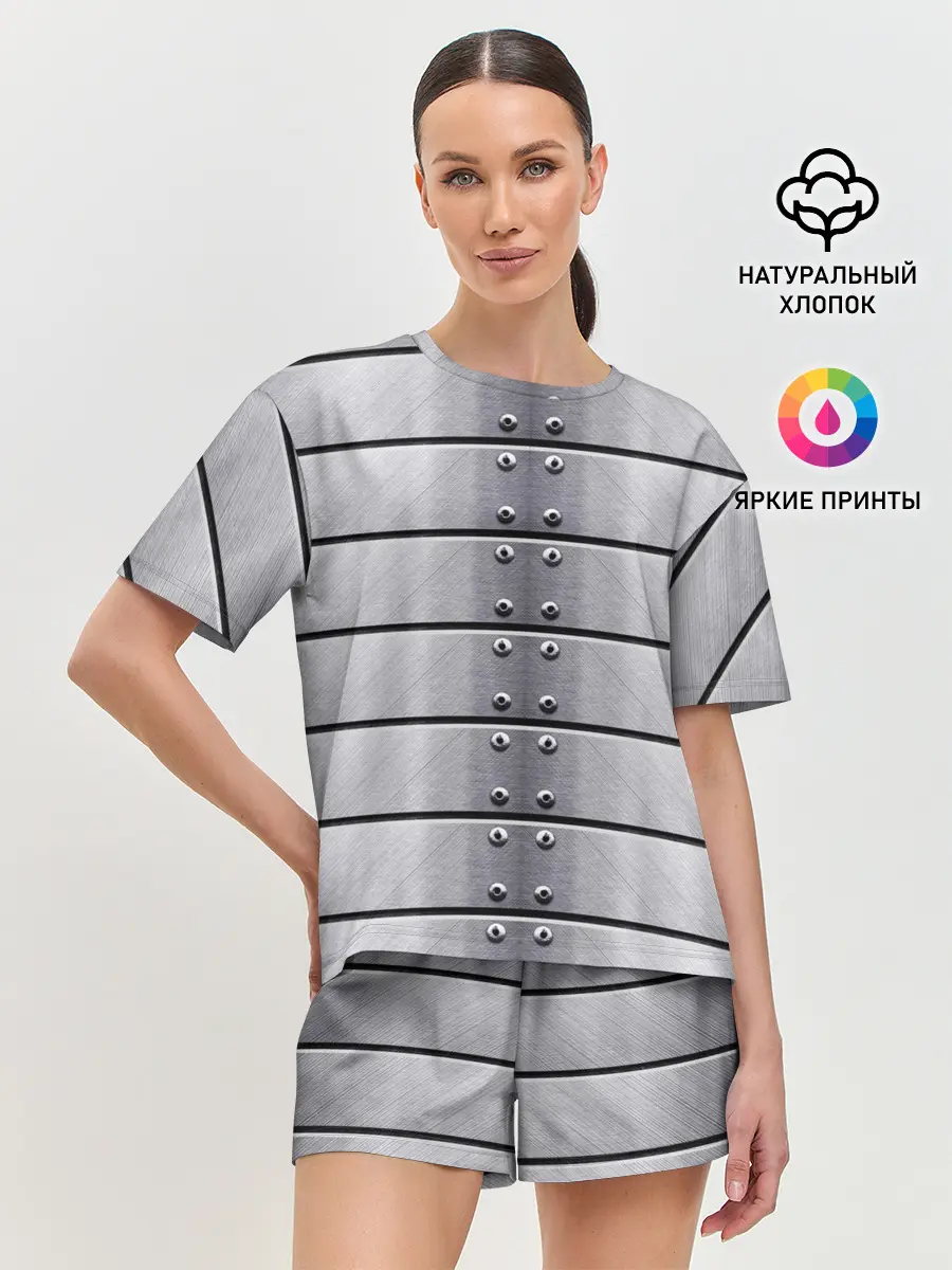 Женская пижама с шортами / Metal Armor