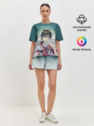 Женская пижама с шортами / Аватар короля The King