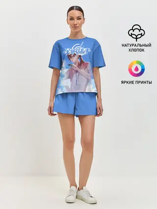 Женская пижама с шортами / Quan Zhi Gao Shou