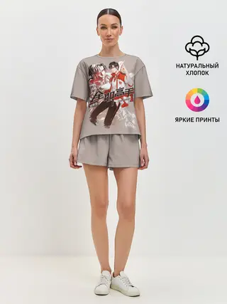 Женская пижама с шортами / Аватар короля Е Сю