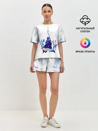 Женская пижама с шортами / Истребитель демонов : Kimetsu no Yaiba