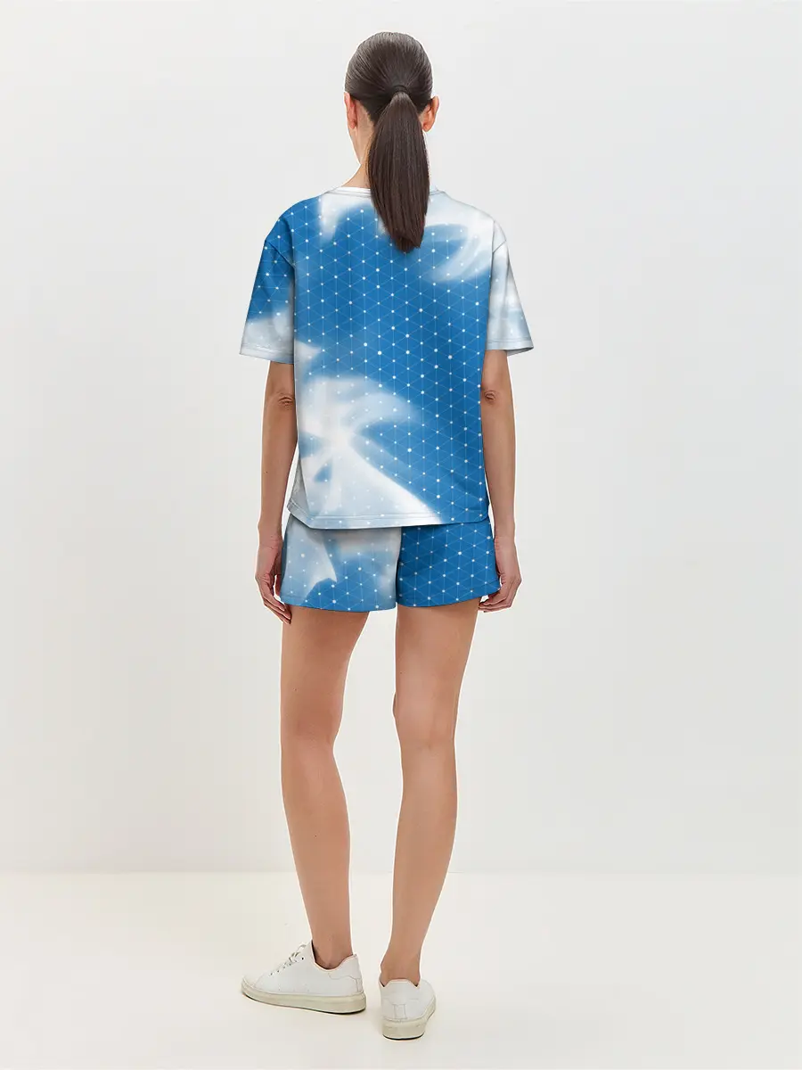 Женская пижама с шортами / БМВ - Пламя