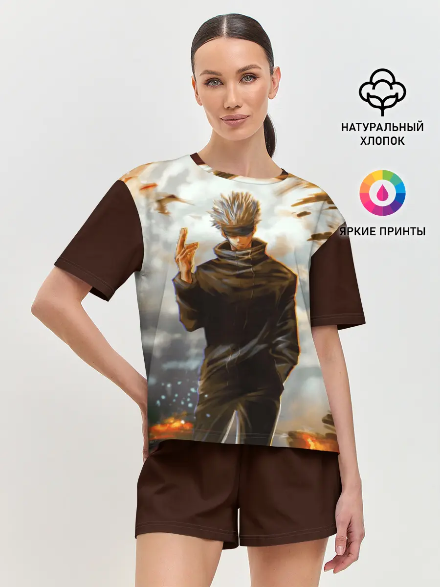 Женская пижама с шортами / Магическая битва