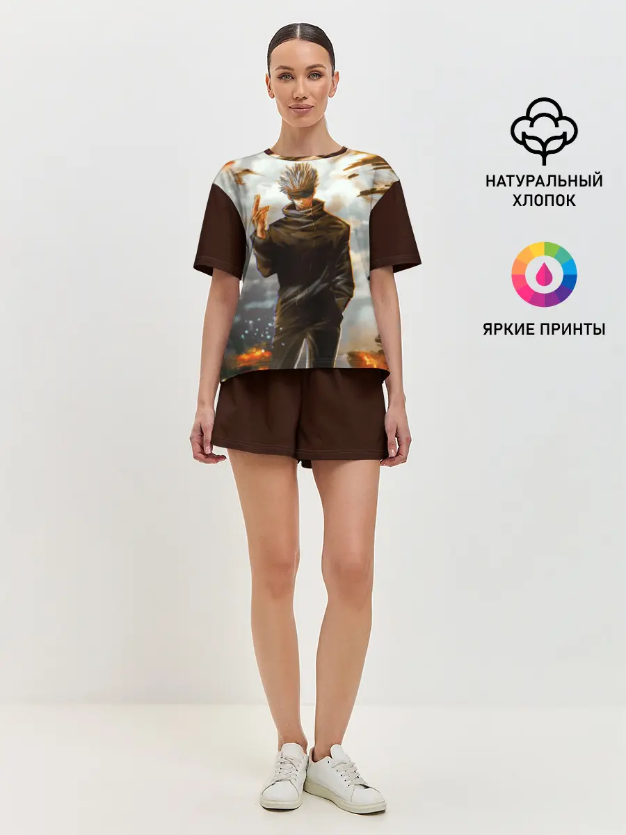 Женская пижама с шортами / Магическая битва