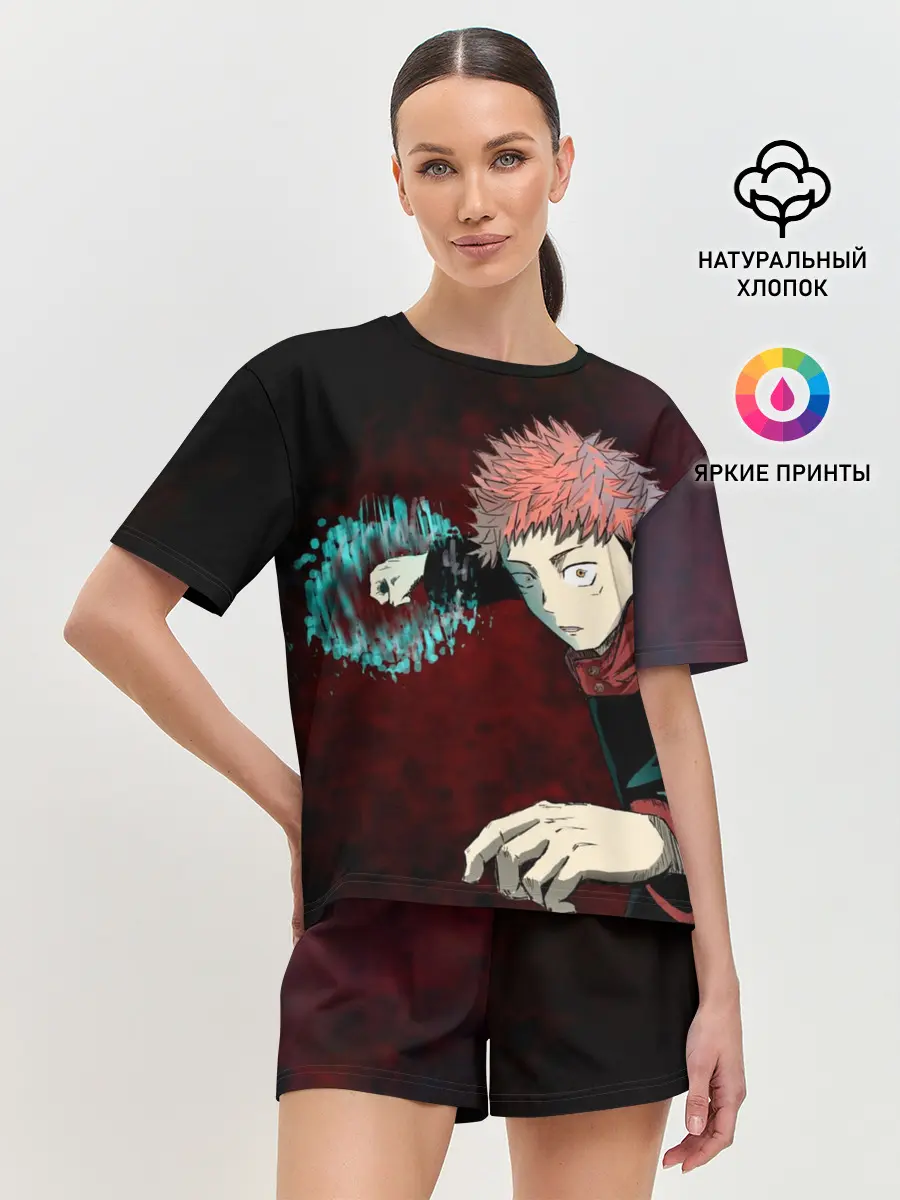 Женская пижама с шортами / Магическая битва