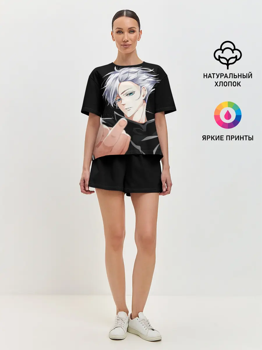 Женская пижама с шортами / Магическая битва