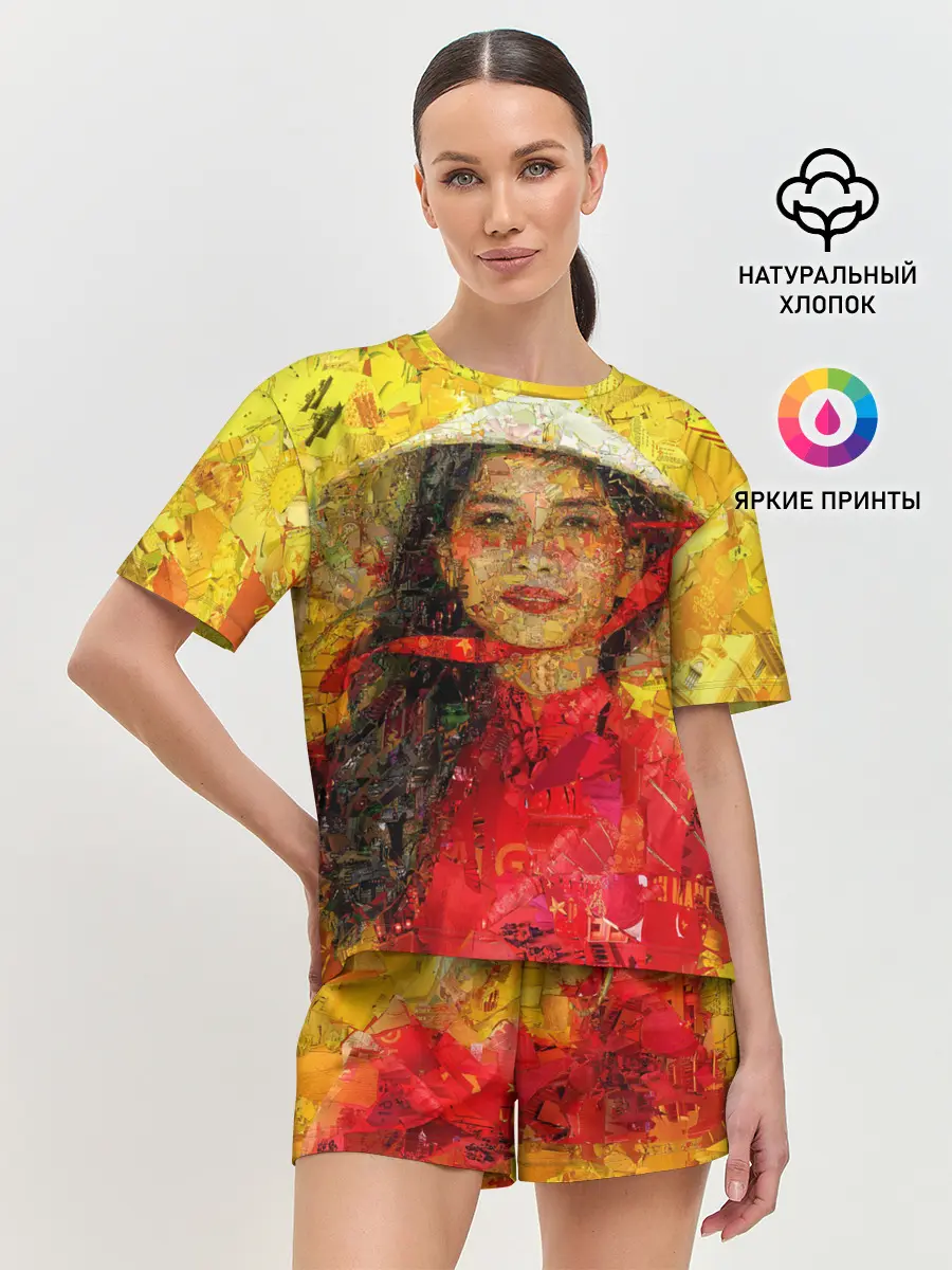 Женская пижама с шортами / Вьетнам