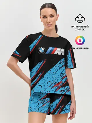 Женская пижама с шортами / BMW.