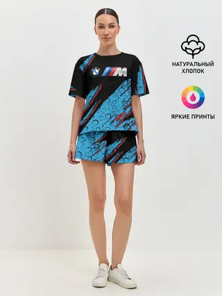 Женская пижама с шортами / BMW.