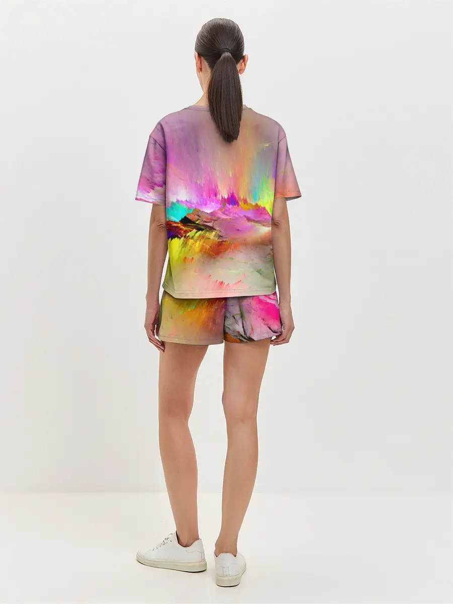 Женская пижама с шортами / BTS