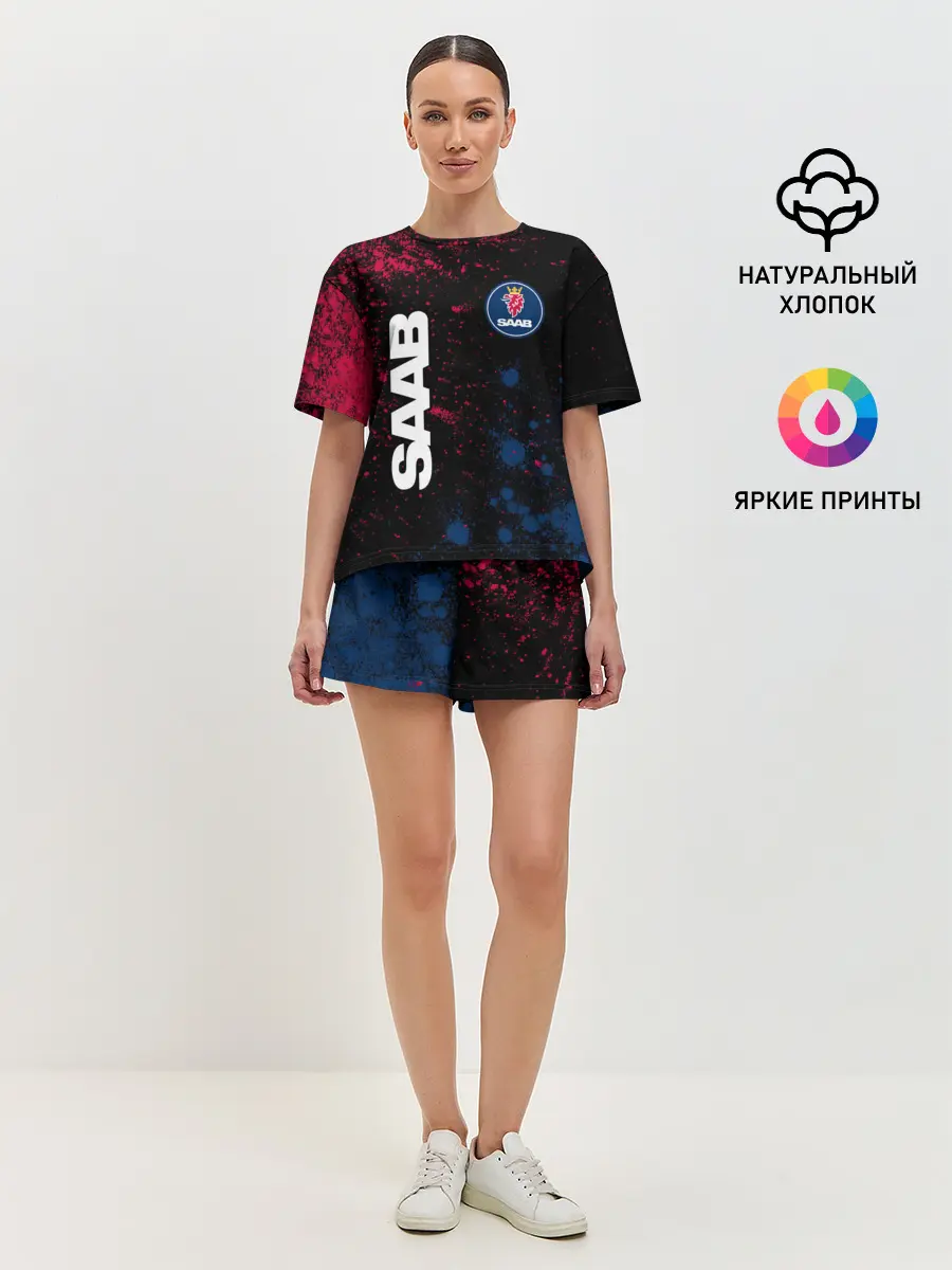 Женская пижама с шортами / SAAB / Сааб