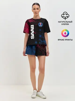 Женская пижама с шортами / SAAB / Сааб