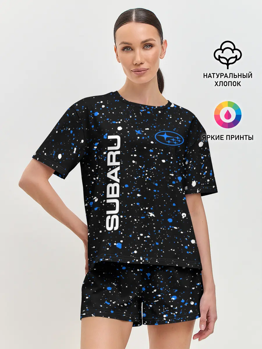 Женская пижама с шортами / SUBARU / Субару