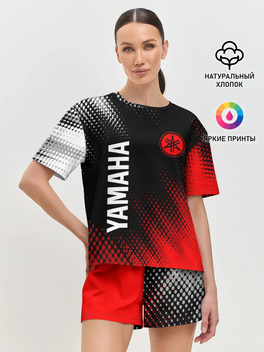 Женская пижама с шортами / YAMAHA MOTOR / Ямаха