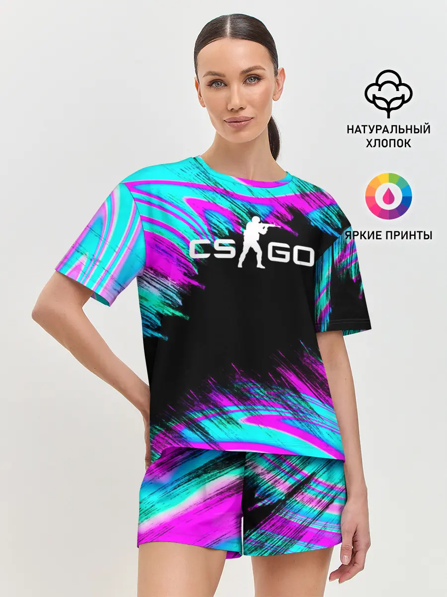 Женская пижама с шортами / CS GO