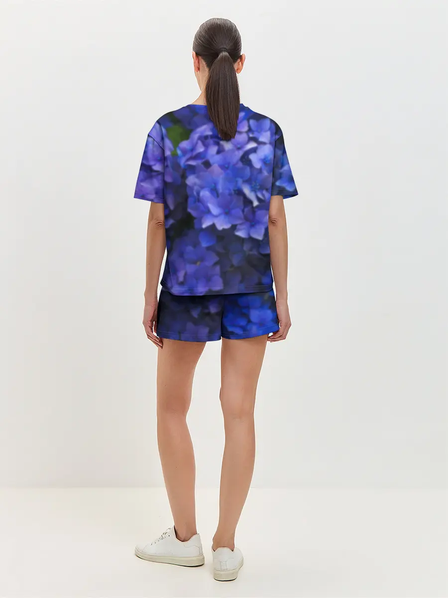 Женская пижама с шортами / Неко