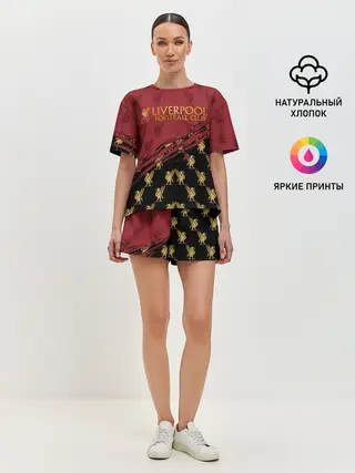 Женская пижама с шортами / LIVERPOOL.