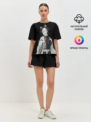 Женская пижама с шортами / Shinobu Kochou