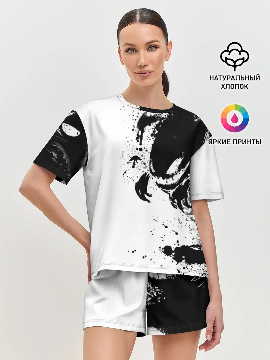 Женская пижама с шортами / Покемоны | Хонтер