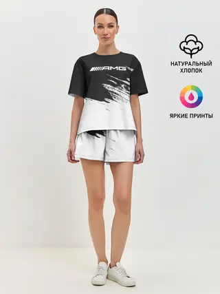 Женская пижама с шортами / AMG MERCEDES.