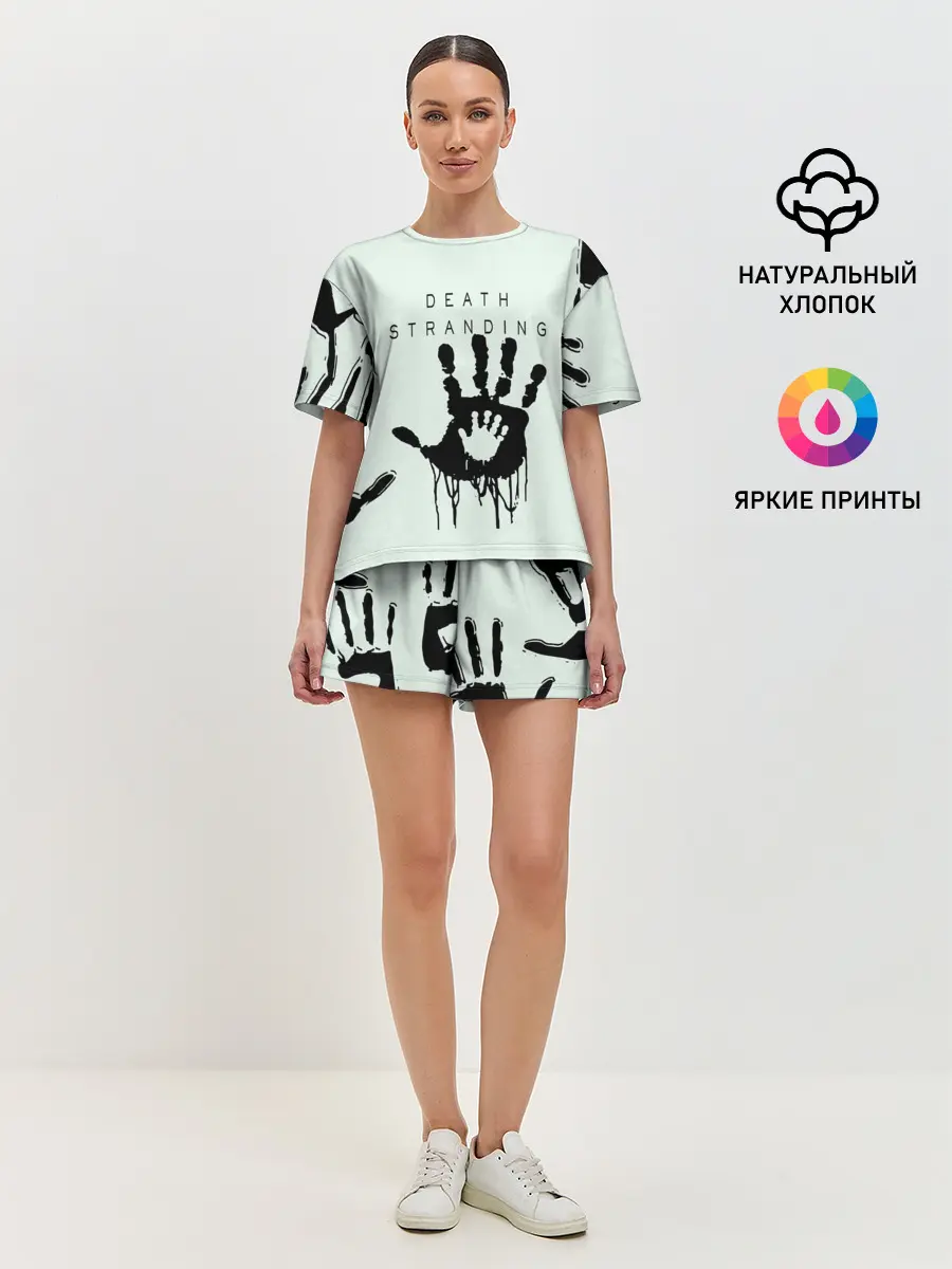 Женская пижама с шортами / DEATH STRANDING