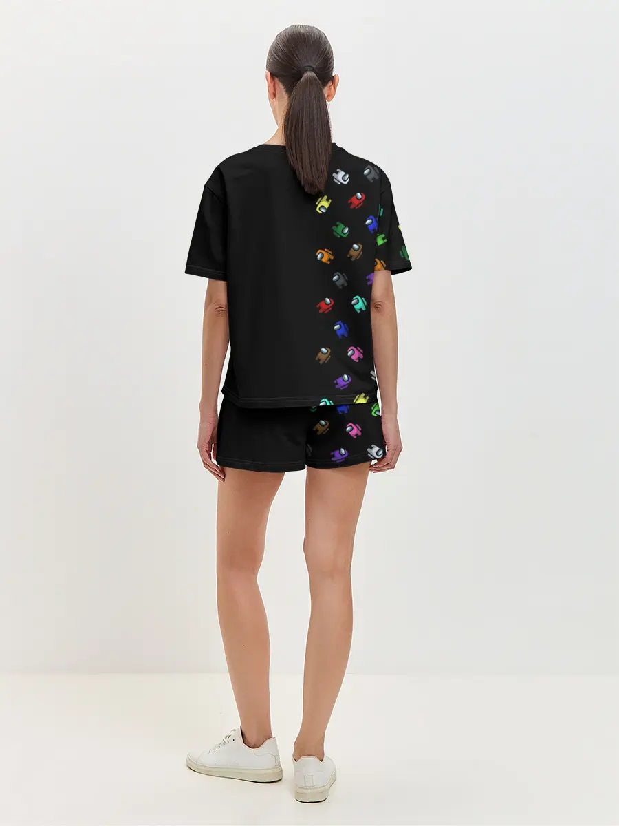 Женская пижама с шортами / AMONG US - Impostor