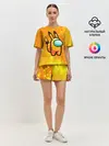 Женская пижама с шортами / AMONG US - Pikachu