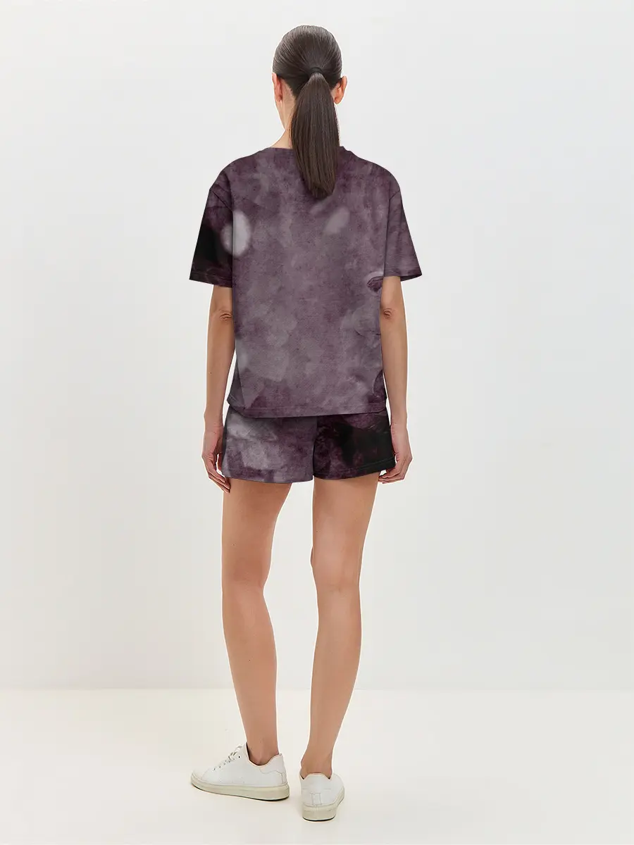 Женская пижама с шортами / Danganronpa акварель