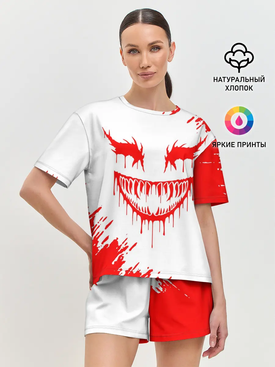 Женская пижама с шортами / GHOSTEMANE