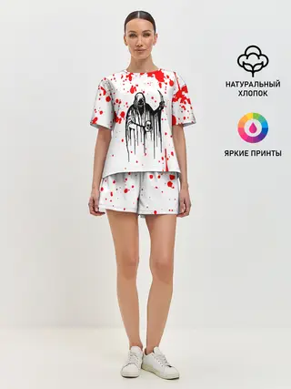 Женская пижама с шортами / GHOSTEMANE