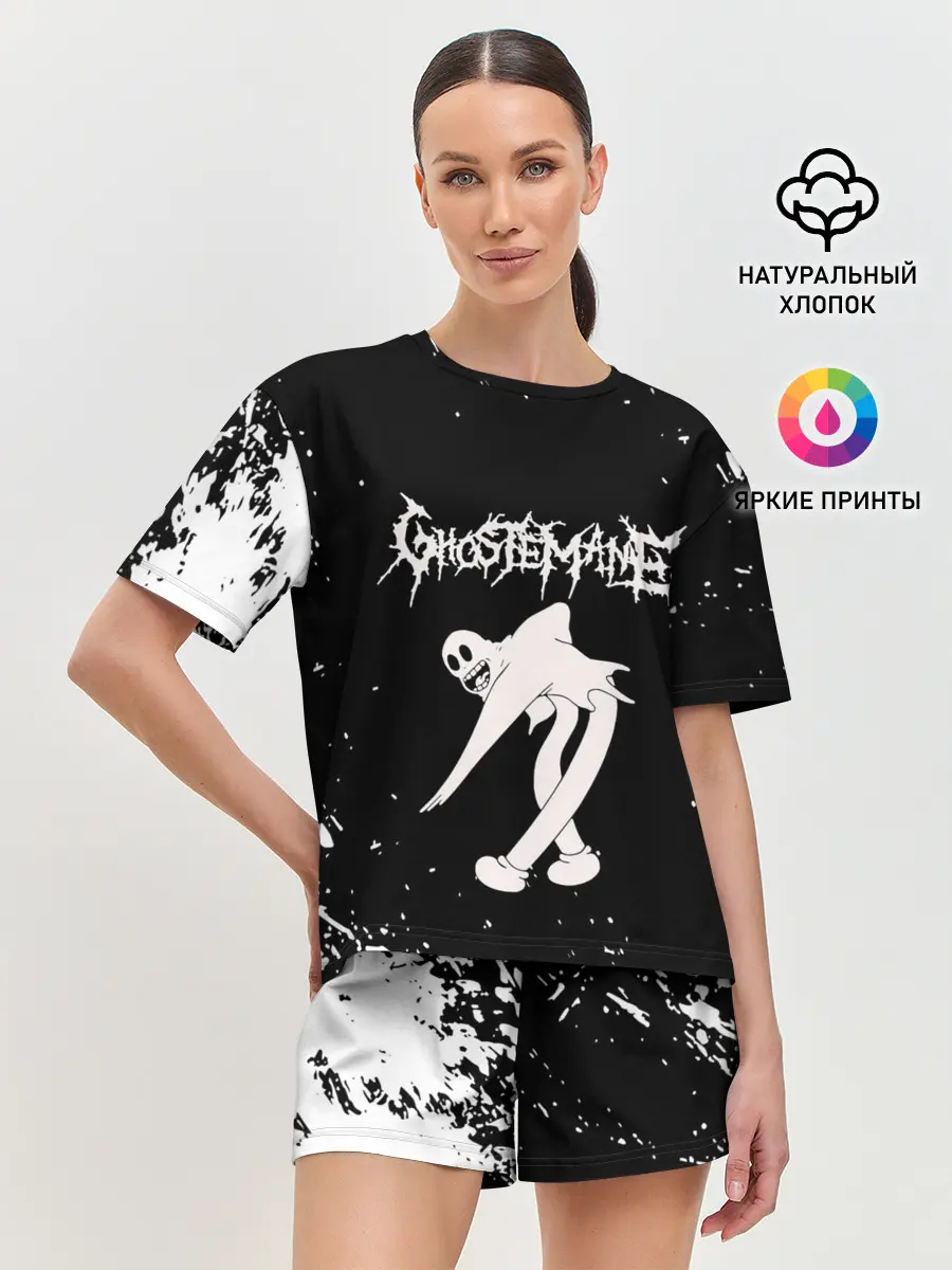 Женская пижама с шортами / GHOSTEMANE
