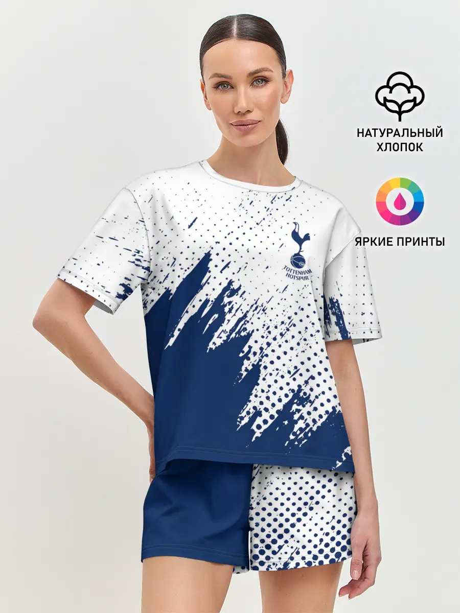 Женская пижама с шортами / Tottenham Hotspur.