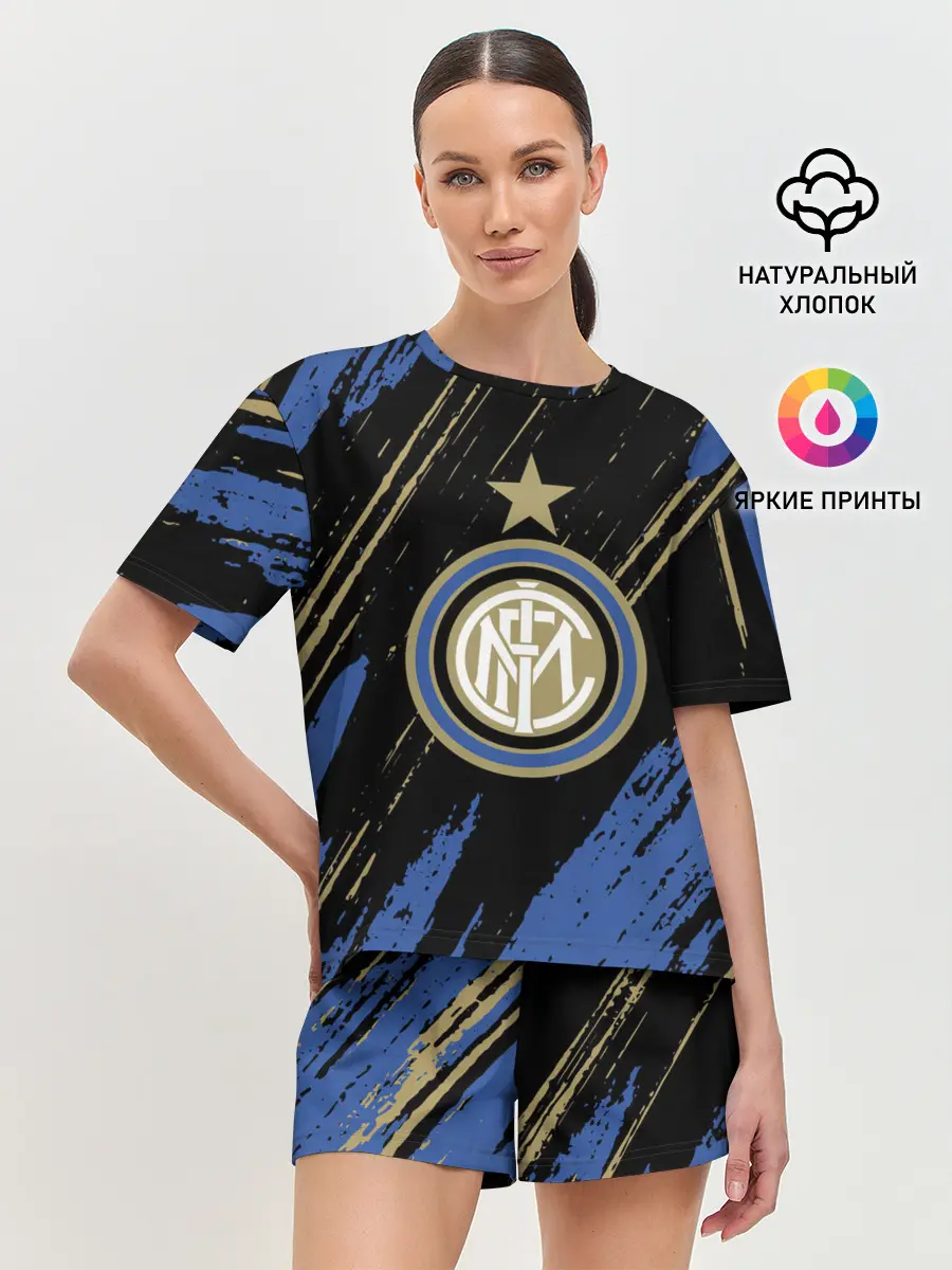 Женская пижама с шортами / Inter / Интер.