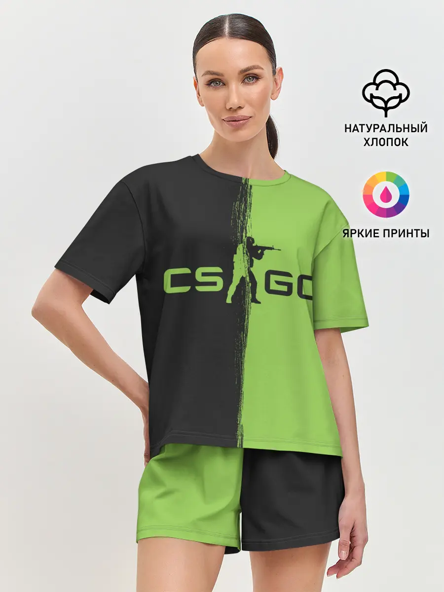 Женская пижама с шортами / CS GO