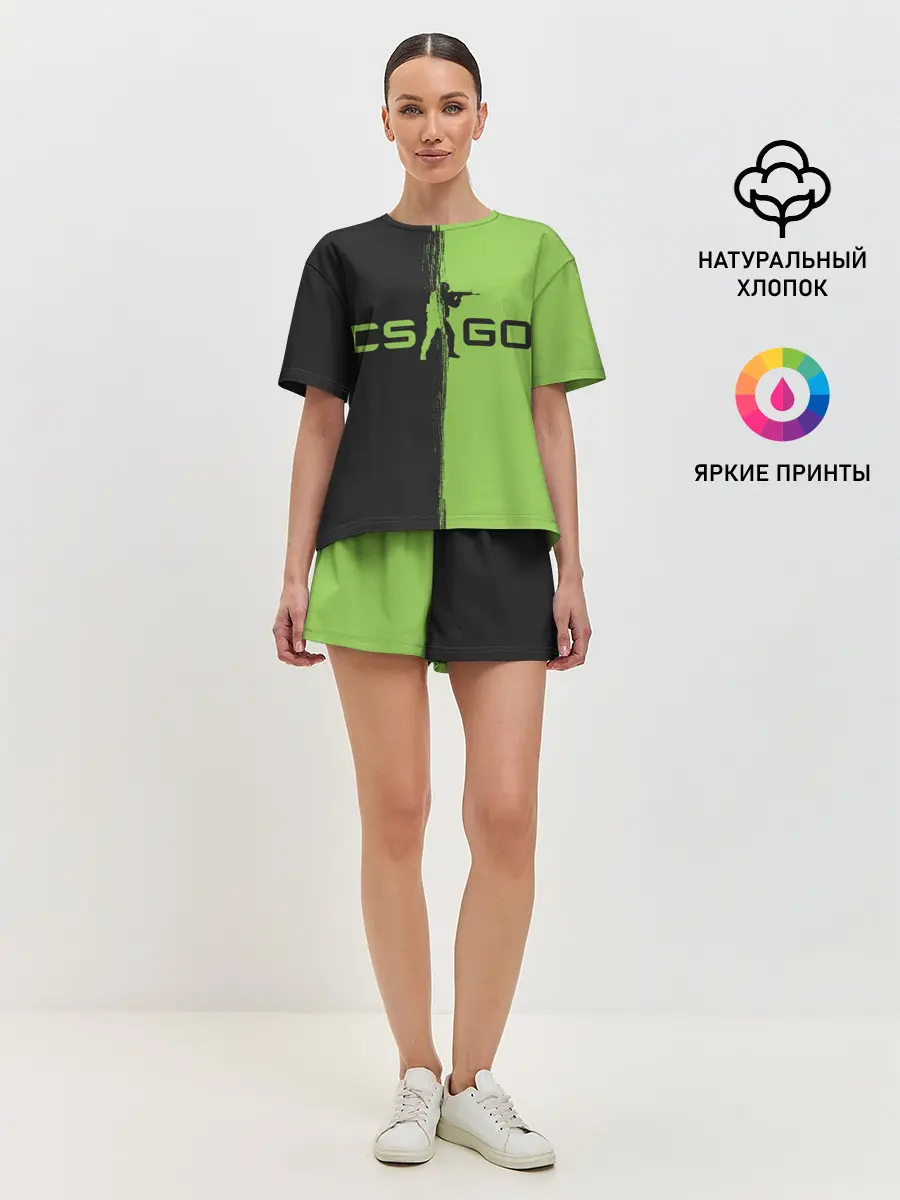 Женская пижама с шортами / CS GO