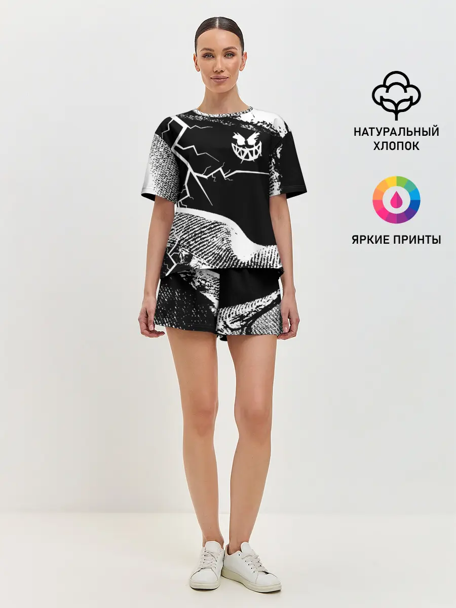 Женская пижама с шортами / Pyrokinesis.