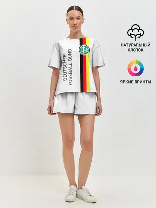 Женская пижама с шортами / СБОРНАЯ ГЕРМАНИЯ