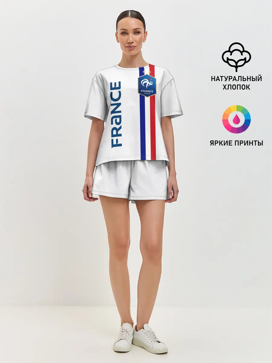 Женская пижама с шортами / СБОРНАЯ ФРАНЦИЯ