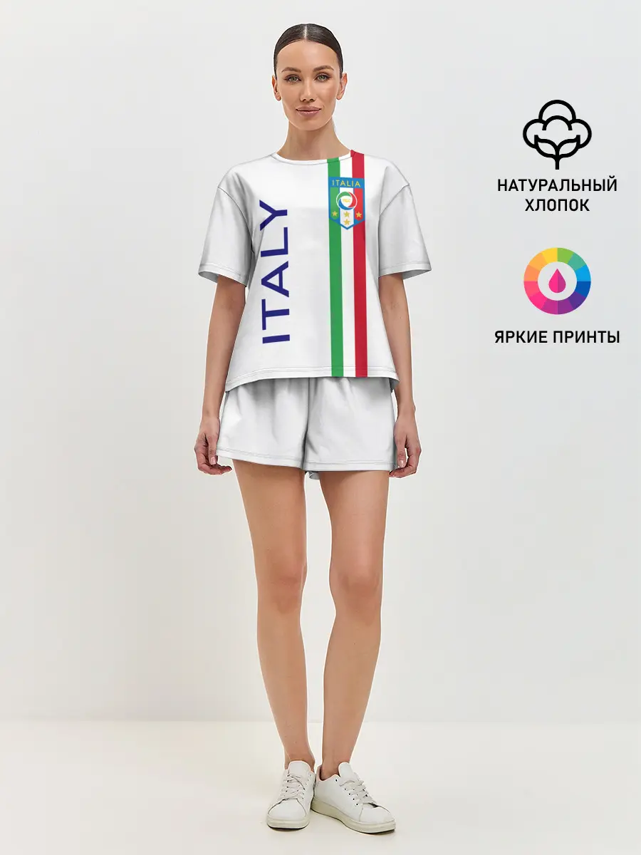 Женская пижама с шортами / СБОРНАЯ ИТАЛИИ