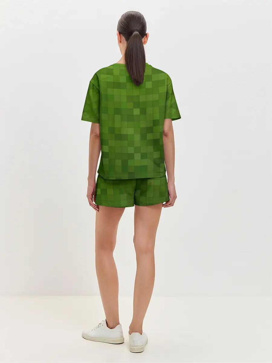Женская пижама с шортами / Minecraft