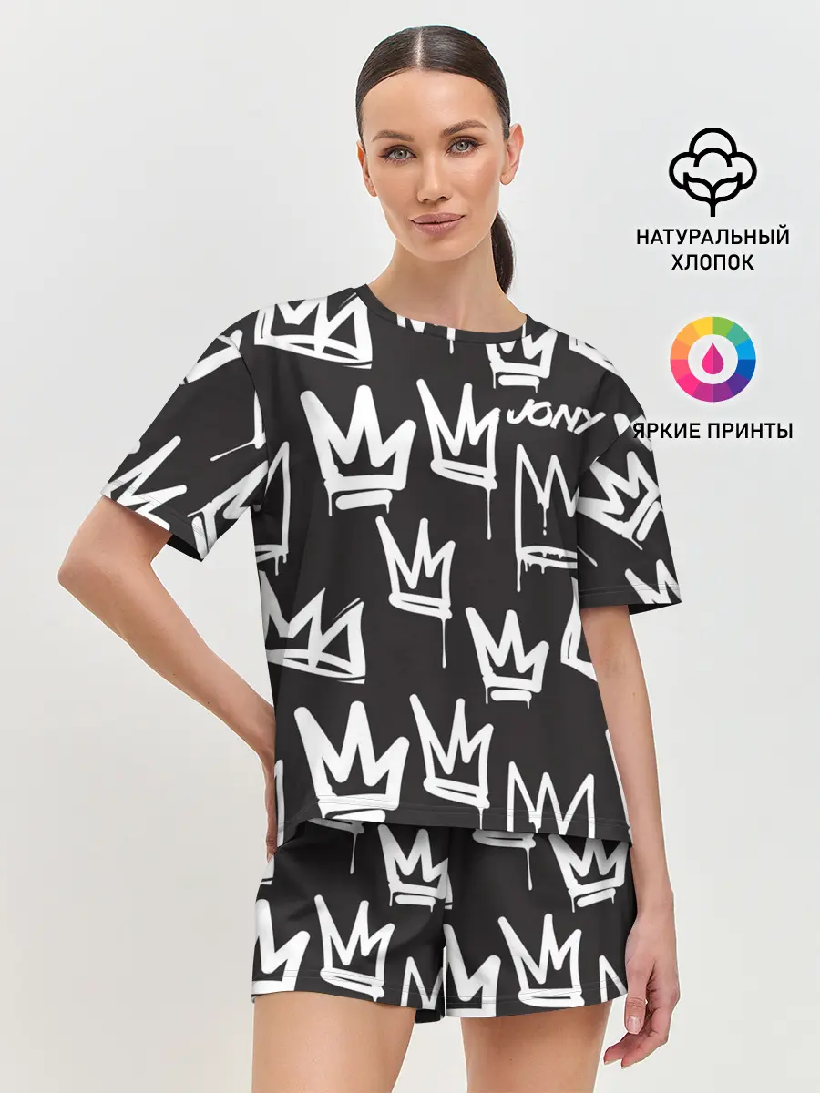 Женская пижама с шортами / Jony