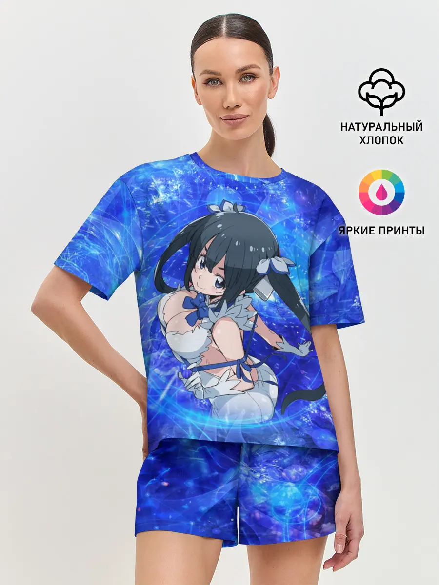 Женская пижама с шортами / Гестия