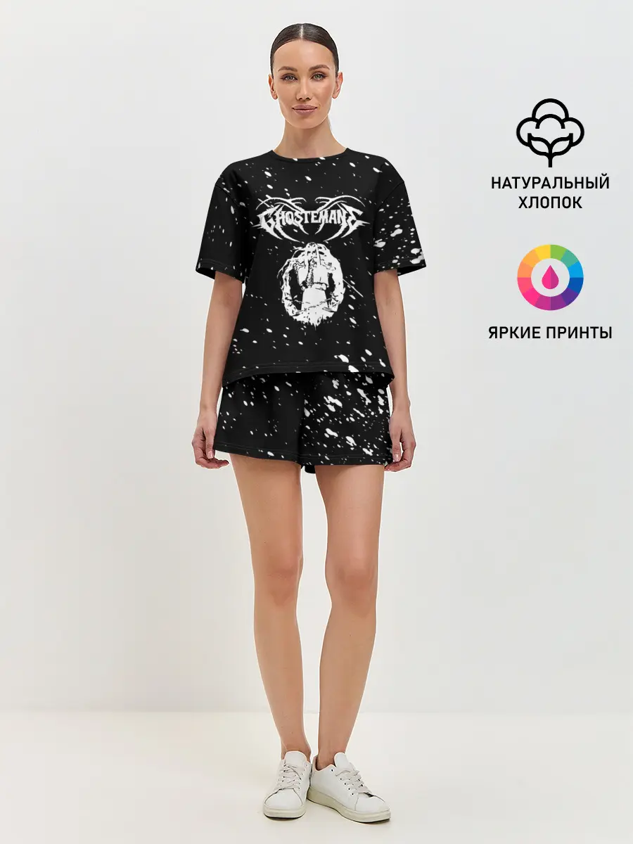 Женская пижама с шортами / GHOSTEMANE