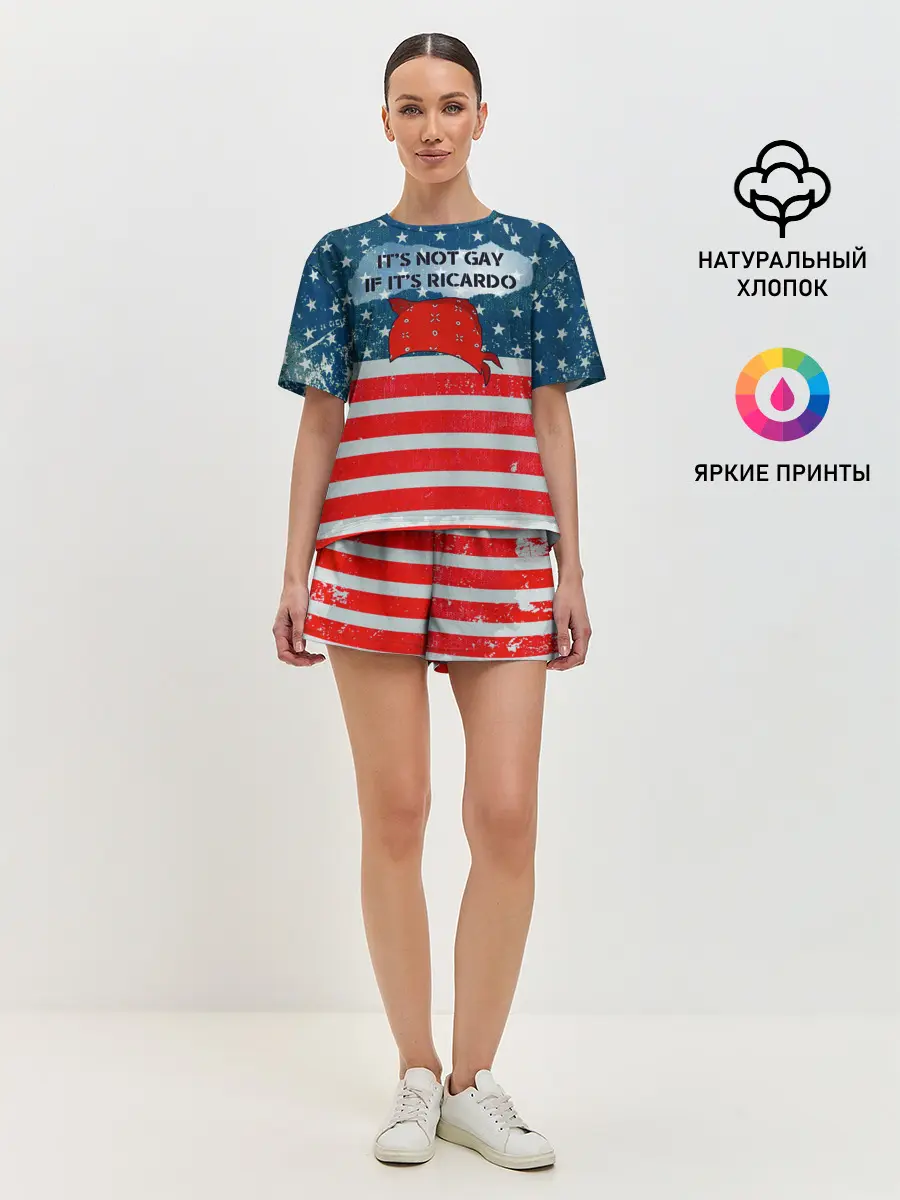 Женская пижама с шортами / Its Ricardo