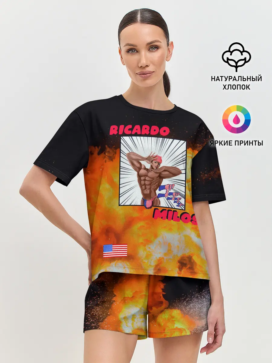 Женская пижама с шортами / Big Ricardo