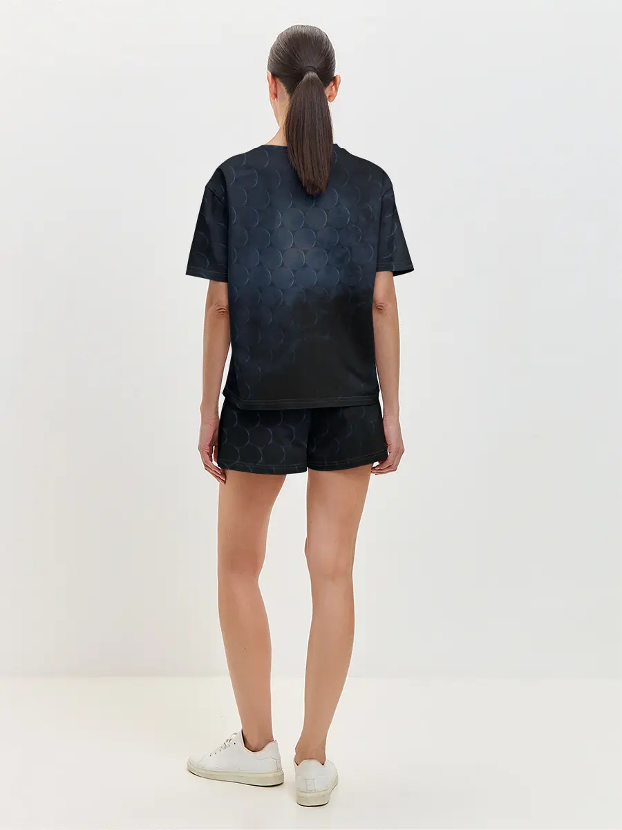 Женская пижама с шортами / Сэнку Исигами с колбой