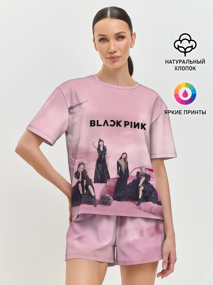 Женская пижама с шортами / BLACKPINK x PUBG
