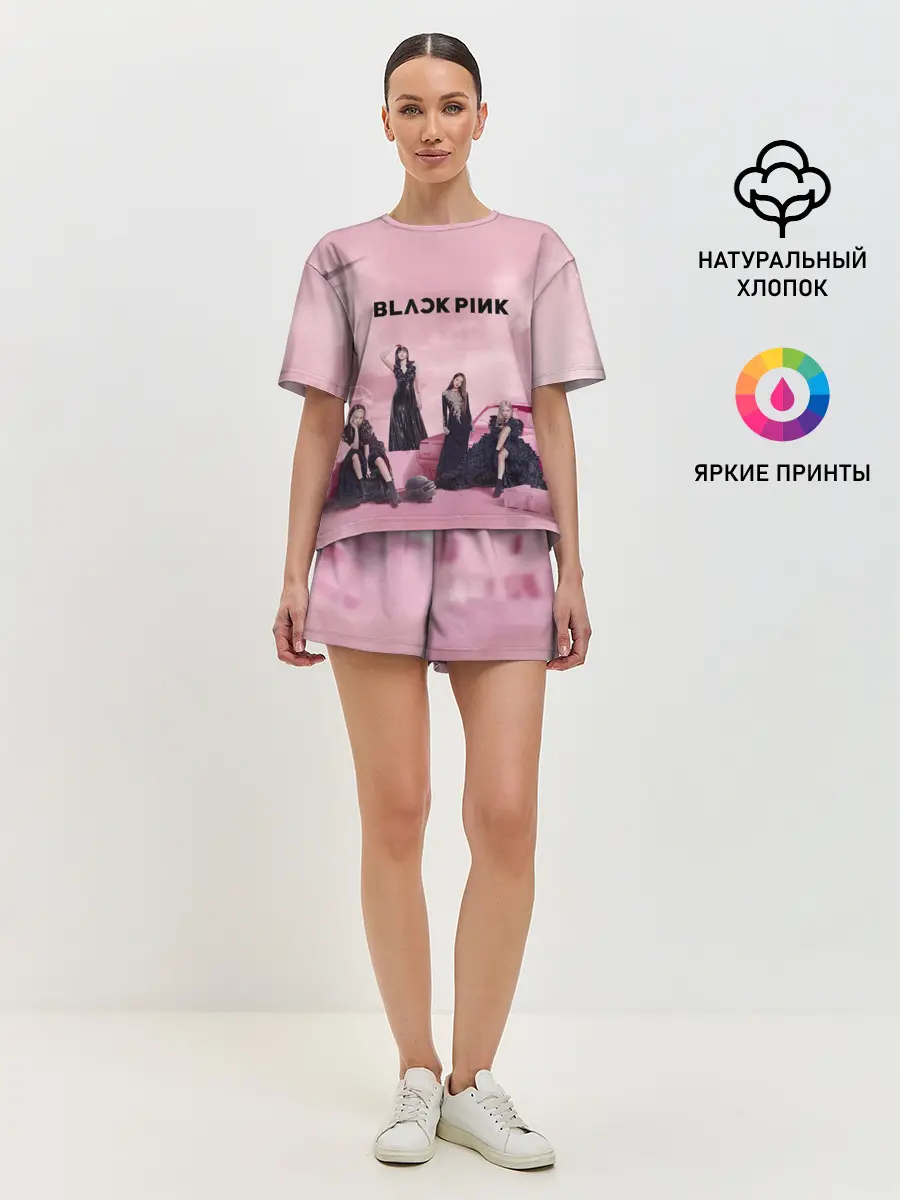 Женская пижама с шортами / BLACKPINK x PUBG